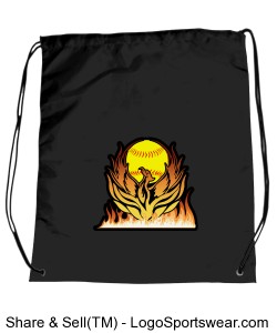 RI Phoenix Drawstring Bag Design Zoom